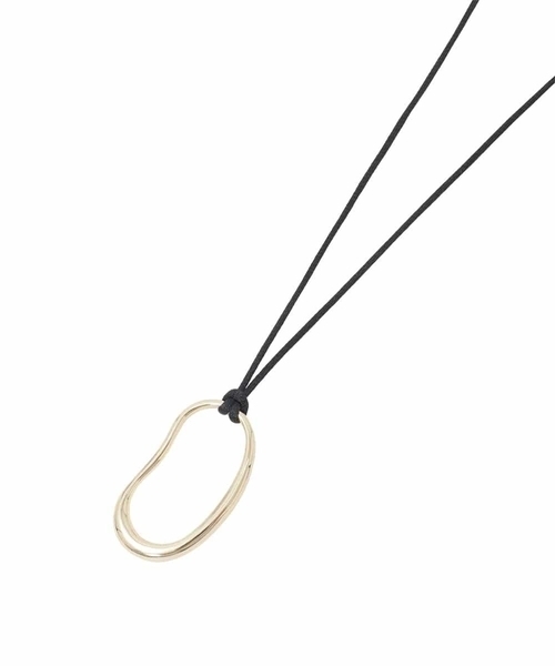 MK MICHEL KLEIN(エムケーミッシェルクラン)の「サテンコードワントップネックレス(ネックレス・レディース・シルバー/ゴールド・38)」の9枚目の写真
