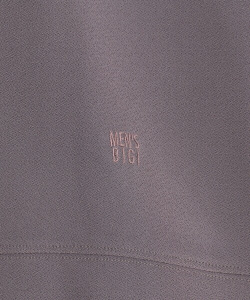 MEN'S BIGI（メンズビギ）の「ジョーゼットボンディング モックネックプルオーバー［ストレッチ］（スウェット・メンズ・ブラック/オフホワイト/モカ・02/03）」の21枚目の写真