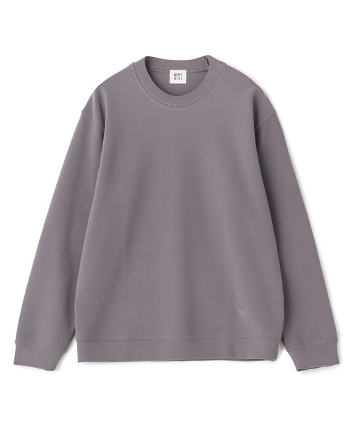 MEN'S BIGI（メンズビギ）の「ジョーゼットボンディング モックネックプルオーバー［ストレッチ］（スウェット・メンズ・ブラック/オフホワイト/モカ・02/03）」の10枚目の写真