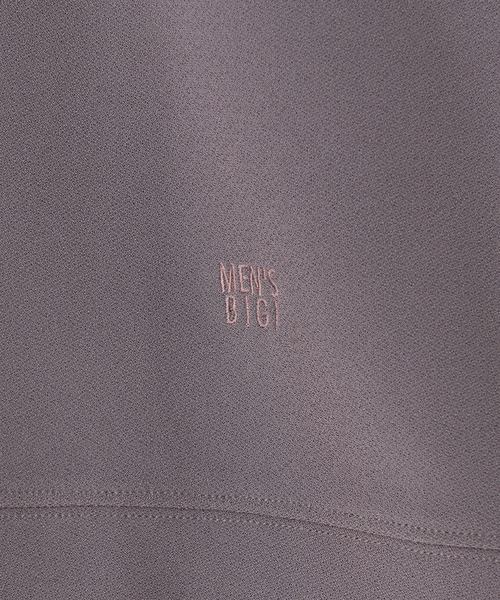 MEN'S BIGI（メンズビギ）の「ジョーゼットボンディング モックネックプルオーバー［ストレッチ］（スウェット・メンズ・ブラック/オフホワイト/モカ・02/03）」の16枚目の写真