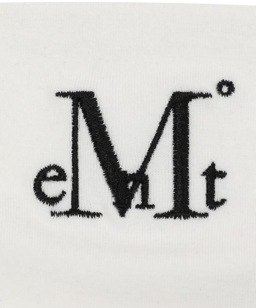 MUCENT(ムセント)の「A'GEM/9 × .kom 『MUCENT/ムセント』RIVA SHIRRING SLIT OFF SHOULDER HALF TEE/ リバシャーリングスリットオフショルダー半袖Tシャツ(Tシャツ/カットソー・レディース・ブラック/ホワイト・FREE)」の4枚目の写真