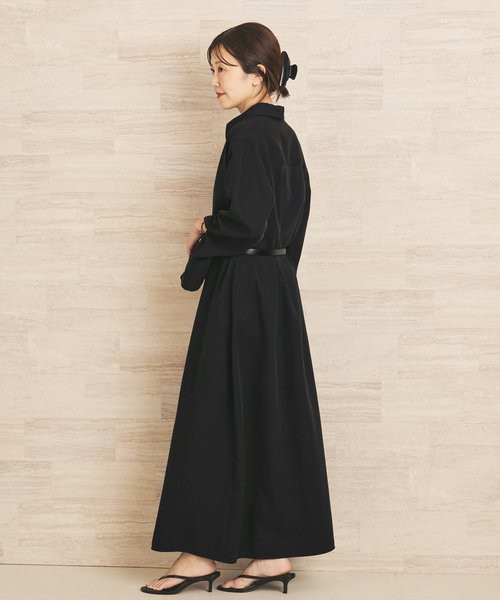 plage（プラージュ）の「R’IAM シャツワンピース（シャツワンピース・レディース・キャメル/ブラック・38/36）」の7枚目の写真