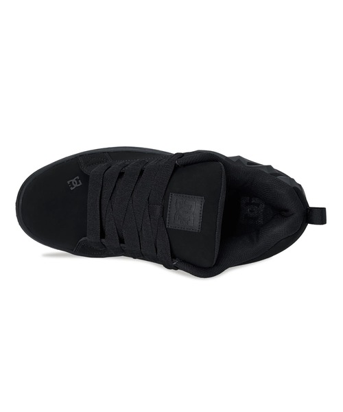 DC SHOES(ディーシーシューズ)の「DC SHOES メンズ COURT GRAFFIK BEVELED シューズ 【2026年秋冬モデル】/ユニセックススニーカー(スニーカー・メンズ・ブラック系その他・24cm/25cm/26cm/26.5cm/27cm/27.5cm/28cm/29cm)」の3枚目の写真