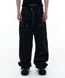 Op. 09 OLD GUARD DENIM PANTS BLACK