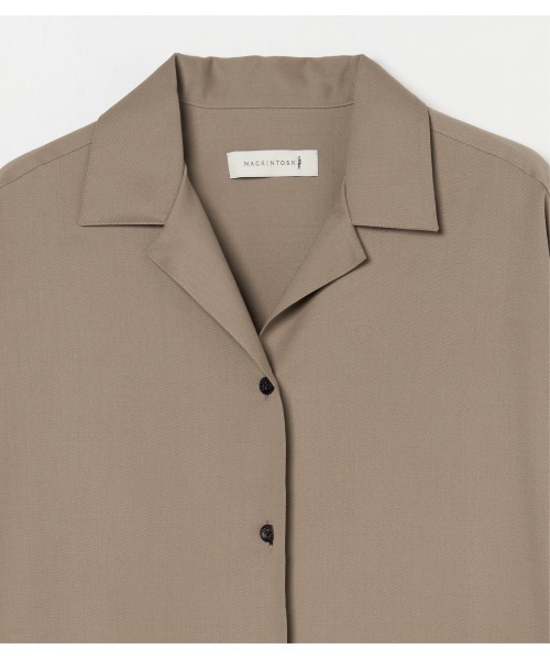 Mackintosh（マッキントッシュ）の「ECCLAW（シャツ/ブラウス・レディース・ネイビー/ベージュ・6）」の4枚目の写真