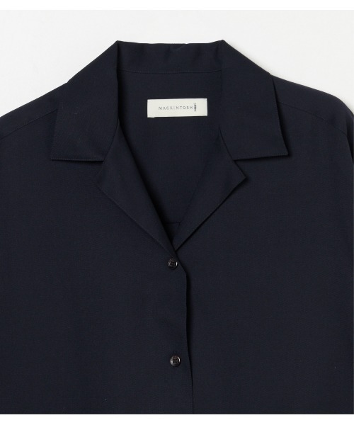 Mackintosh（マッキントッシュ）の「ECCLAW（シャツ/ブラウス・レディース・ネイビー/ベージュ・6）」の5枚目の写真