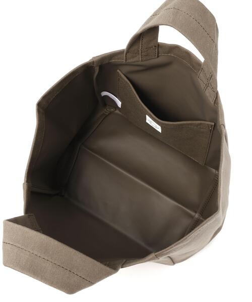 ORCIVAL(オーシバル)の「ORCIVAL (オーシバル)H0330 HBT_TOTE BAG SMALL/PVCコットントートバッグ(トートバッグ・レディース・ブラウン/グレー系その他6/ライム/ブラック・F)」の12枚目の写真