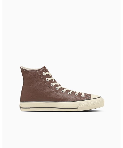 CONVERSE ALL STAR(コンバースオールスター)の「【直営店限定】LEATHER ALL STAR J HI / レザー オールスター J HI(スニーカー・メンズ・ブラウン・4/8/9/8.5/9.5/10.5/11.5/5/7/7.5/5.5/4.5/3.5)」の4枚目の写真