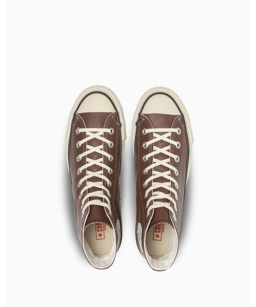 CONVERSE ALL STAR(コンバースオールスター)の「【直営店限定】LEATHER ALL STAR J HI / レザー オールスター J HI(スニーカー・メンズ・ブラウン・4/8/9/8.5/9.5/10.5/11.5/5/7/7.5/5.5/4.5/3.5)」の5枚目の写真