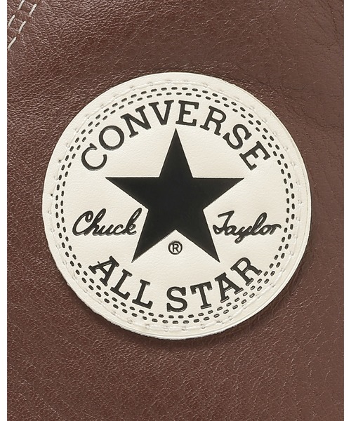 CONVERSE ALL STAR(コンバースオールスター)の「【直営店限定】LEATHER ALL STAR J HI / レザー オールスター J HI(スニーカー・メンズ・ブラウン・4/8/9/8.5/9.5/10.5/11.5/5/7/7.5/5.5/4.5/3.5)」の10枚目の写真