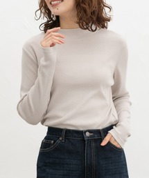 テレコハイネックTシャツ