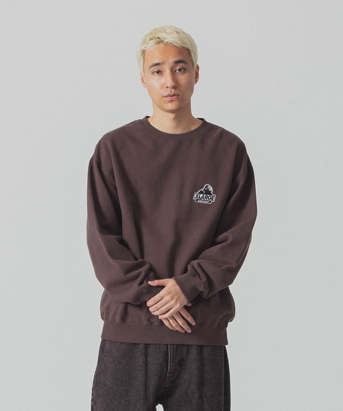XLARGE(エクストララージ)の「SLANTED OG CREWNECK SWEATSHIRT(スウェット・メンズ・アッシュ/ブラック・S/M/L/XL)」の14枚目の写真