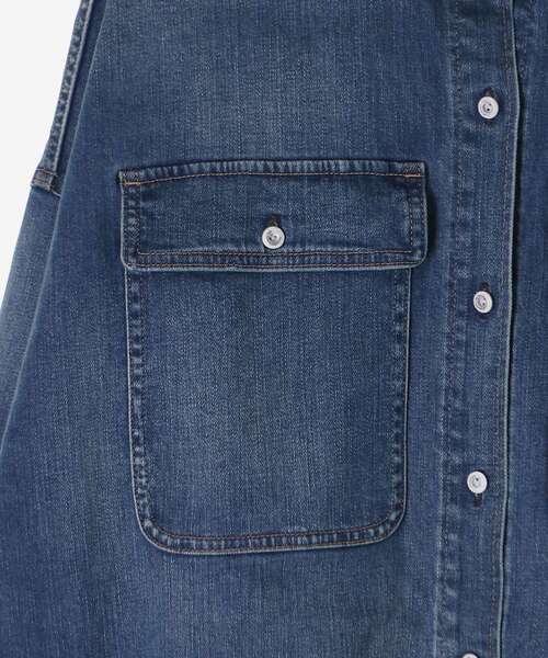 le.coeur blanc(ルクールブラン)の「Healthy denim Almond(シャツ/ブラウス・レディース・ブルー・38)」の20枚目の写真