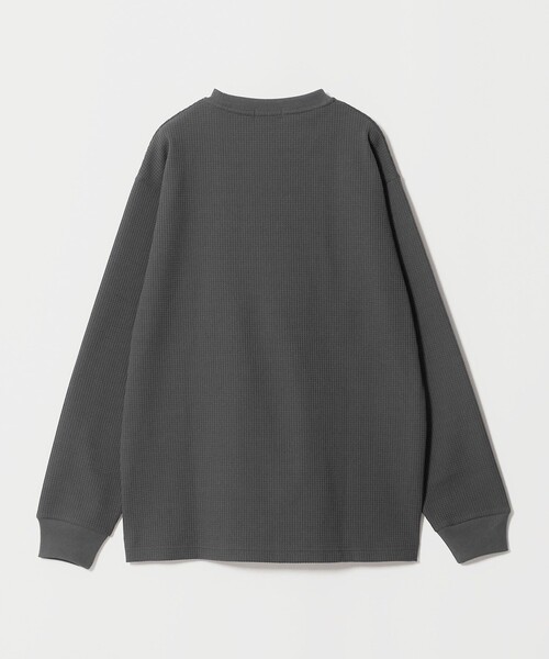 A DAY IN THE LIFE UNITED ARROWS(アデイインザライフユナイテッドアローズ)の「クリアワッフル リラックス カットソー<A DAY IN THE LIFE>(Tシャツ/カットソー・メンズ・ダークグレー/ホワイト/ブラック・L/M/S)」の10枚目の写真
