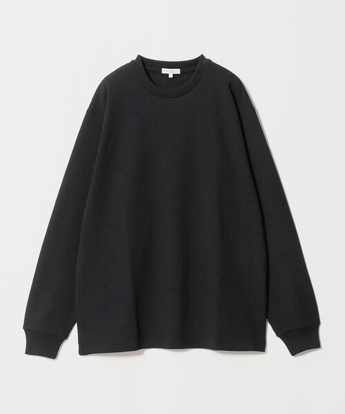 A DAY IN THE LIFE UNITED ARROWS(アデイインザライフユナイテッドアローズ)の「クリアワッフル リラックス カットソー<A DAY IN THE LIFE>(Tシャツ/カットソー・メンズ・ダークグレー/ホワイト/ブラック・L/M/S)」の16枚目の写真