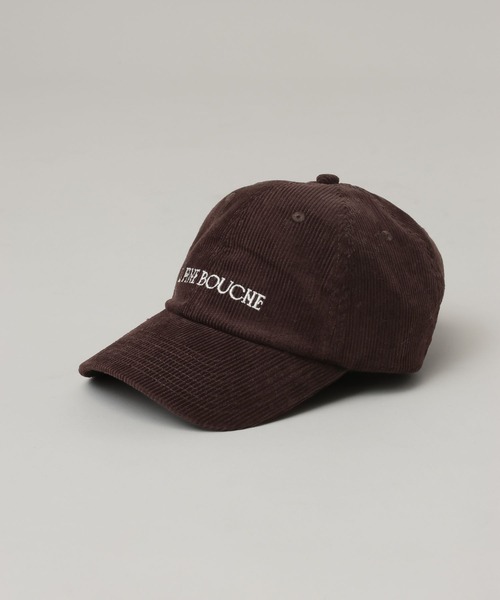 A part by(アパートバイ)の「【LA FINE BOUCHEコラボ】コーデュロイCAP(キャップ・レディース・ブラウン/レッド系その他6/グリーン・FREE)」の9枚目の写真