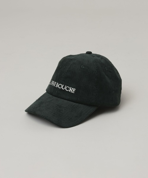 A part by(アパートバイ)の「【LA FINE BOUCHEコラボ】コーデュロイCAP(キャップ・レディース・ブラウン/レッド系その他6/グリーン・FREE)」の13枚目の写真