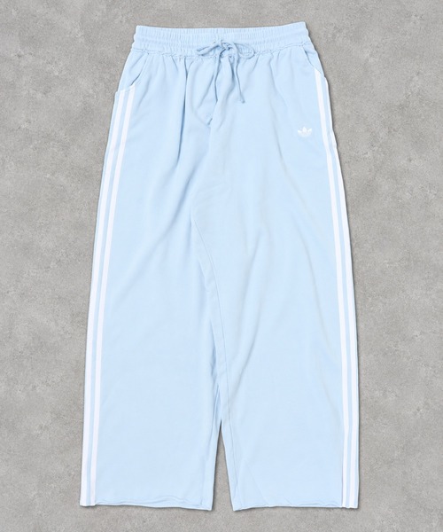 adidas(アディダス)の「【adidas/アディダス】ルーズスウェットパンツ(スウェットパンツ・レディース・グレー/サックスブルー・M)」の4枚目の写真