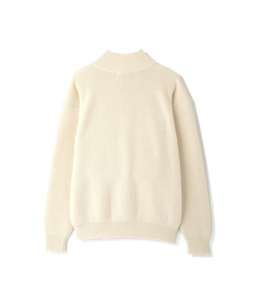 Y(ワイ)の「Y / NON MULESING WOOL DRIVERS KN(カーディガン/ボレロ・メンズ・ホワイト/ネイビー・MEDIUM/SMALL/LARGE)」の11枚目の写真