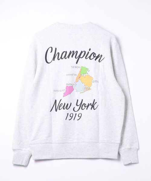 Champion（チャンピオン）の「チャンピオン Champion CREW NECK SWEATSHIRT（スウェット・メンズ・オフホワイト・S/L）」の2枚目の写真