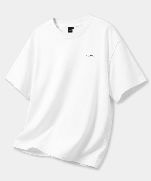 FLYQ(フライク)の「FLYQ ハザードプリント半袖Tシャツ / ホワイト(Tシャツ/カットソー・レディース・その他・LARGE/MEDIUM)」の2枚目の写真