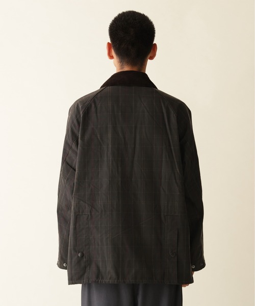 Barbour(バブアー)の「Barbour/バブアー TARTAN OS BEDALE WAX JACKET タータンオーバーサイズビデールワックスジャケット MWX2593(ブルゾン・メンズ・ブラウン系その他・38/40)」の5枚目の写真