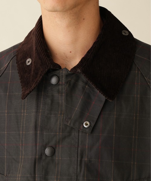 Barbour(バブアー)の「Barbour/バブアー TARTAN OS BEDALE WAX JACKET タータンオーバーサイズビデールワックスジャケット MWX2593(ブルゾン・メンズ・ブラウン系その他・38/40)」の11枚目の写真