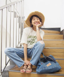 Ungrid | 【Casual】SAN ANTONIOプリントTシャツ(Tシャツ/カットソー)