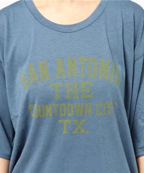 Ungrid（アングリッド）の「【Casual】SAN ANTONIOプリントTシャツ（Tシャツ/カットソー・レディース・ブルー/レッド/オフホワイト・FREE）」の10枚目の写真