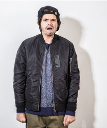 CAMBIO | mj4070-Nylon Twill Reversible Thinsulate MA-1 (MA-1)