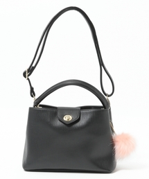 Heather | ワンハンドルチャームBAG  737201(ショルダーバッグ)