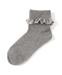 WEGO | WEGO/折り返しフリルリブソックス(ソックス/靴下)