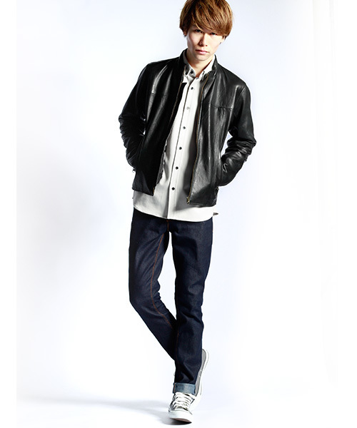 MONO-MART（モノマート）の「本革レザージャケット ライダース
