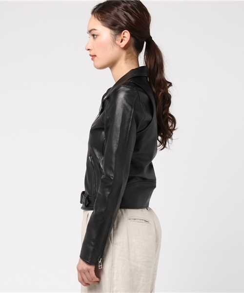 NINE（ナイン）の「ラムレザーライダース（ライダースジャケット