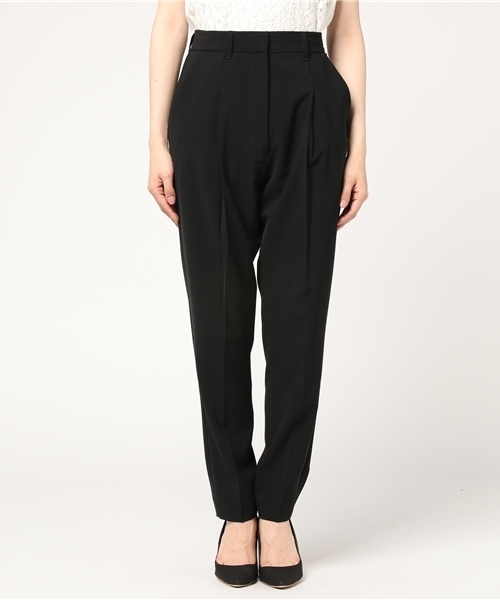 STUDIOUS SELECT（ステュディオスセレクト）の「【Annc】Dress stretch pants（その他パンツ・レディース・ブラック/ネイビー・FREE）」の3枚目の写真