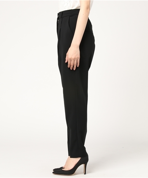 STUDIOUS SELECT（ステュディオスセレクト）の「【Annc】Dress stretch pants（その他パンツ・レディース・ブラック/ネイビー・FREE）」の4枚目の写真