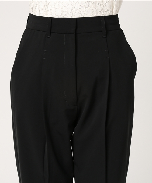 STUDIOUS SELECT（ステュディオスセレクト）の「【Annc】Dress stretch pants（その他パンツ・レディース・ブラック/ネイビー・FREE）」の6枚目の写真