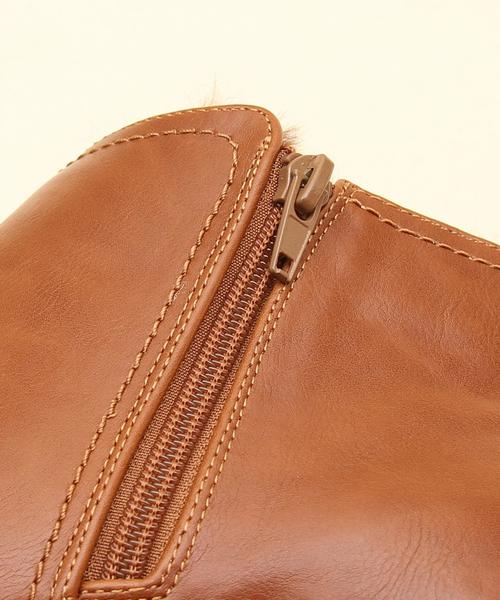 coen（コーエン）の「サイドジップショートブーツ（ブーツ・レディース・ブラック/ブラウン/ダークブラウン・LARGE/SMALL/MEDIUM）」の13枚目の写真