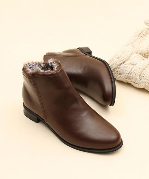 coen（コーエン）の「サイドジップショートブーツ（ブーツ・レディース・ブラック/ブラウン/ダークブラウン・LARGE/SMALL/MEDIUM）」の12枚目の写真