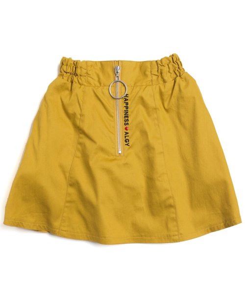 algy（アルジー）の「リングジップフレアスカパン（スカート・キッズ・マスタード/ブラック/エンジ・SMALL/X-SMALL/MEDIUM/XX-SMALL）」の2枚目の写真