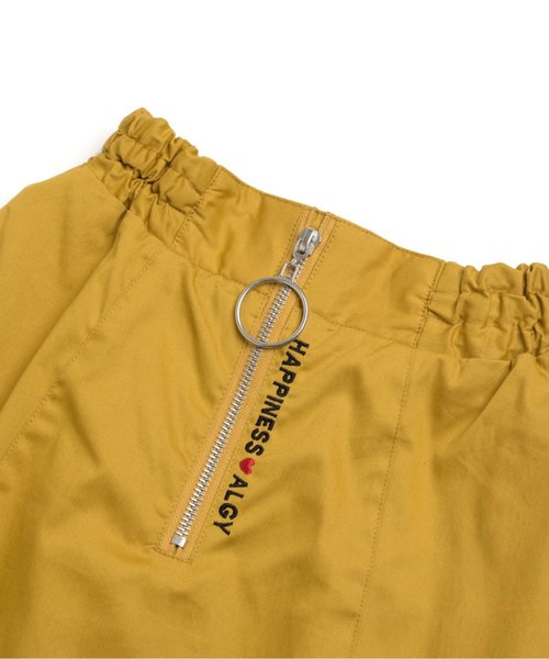 algy（アルジー）の「リングジップフレアスカパン（スカート・キッズ・マスタード/ブラック/エンジ・SMALL/X-SMALL/MEDIUM/XX-SMALL）」の10枚目の写真