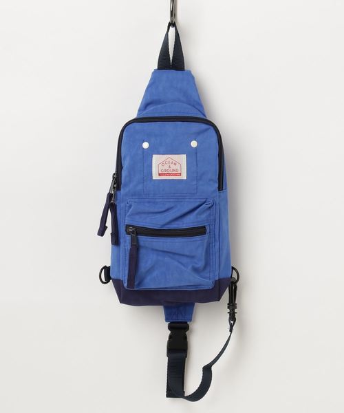 Ocean&Ground(オーシャン&グラウンド)の「1ショルダーBAG GOODAY(ボディバッグ/ウエストポーチ)」|ブルー
