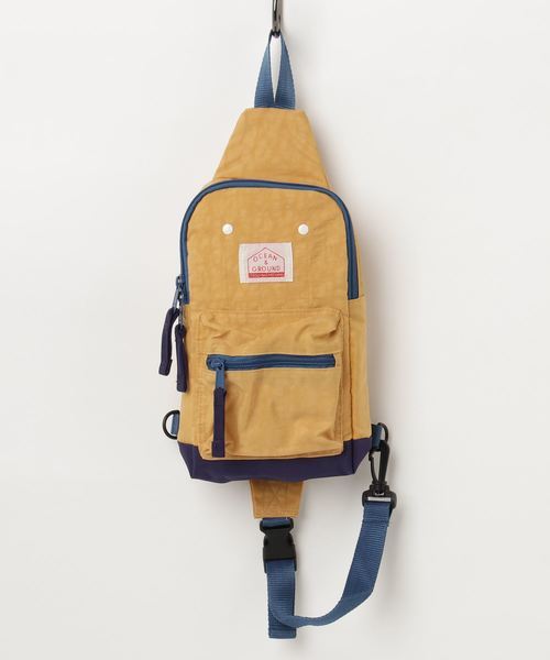 Ocean&Ground(オーシャン&グラウンド)の「1ショルダーBAG GOODAY(ボディバッグ/ウエストポーチ)」|マスタード