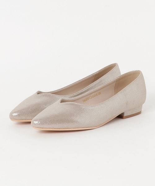 PICHE ABAHOUSE(ピシェ アバハウス)の「フラワーカットカッターパンプス(パンプス・レディース・グレー/ゴールド/ブルー・38/39/36/37/35)」の3枚目の写真