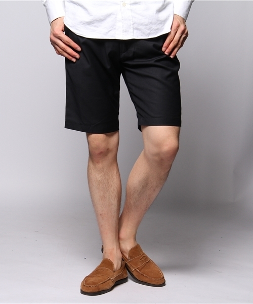 JOURNAL STANDARD(ジャーナルスタンダード)の「☆T/R ギャバジンショーツ#(スラックス・メンズ・ブルー系その他/ネイビー/サックスブルー/グレー・LARGE/SMALL/MEDIUM)」の14枚目の写真