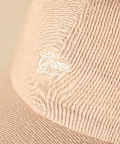 green label relaxing(グリーンレーベルリラクシング)の「GLR GREENキャップ(キャップ・キッズ・ベージュ/ピンク/ダークグリーン/ライラック・54-56cm/52-54cm)」の8枚目の写真