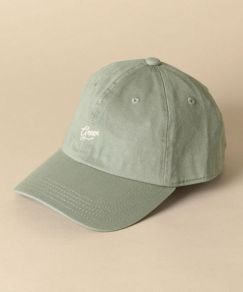 green label relaxing(グリーンレーベルリラクシング)の「GLR GREENキャップ(キャップ・キッズ・ベージュ/ピンク/ダークグリーン/ライラック・54-56cm/52-54cm)」の9枚目の写真