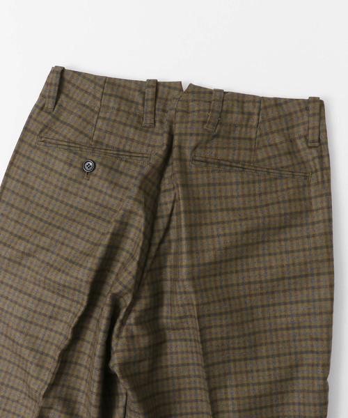 UNIFY アーバンリサーチドアーズ　パンツ UNIFY 強撚ポリエステルセンタープレスパンツ | アーバン