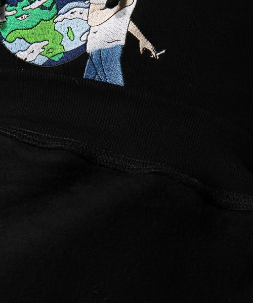 JOINT WORKS(ジョイントワークス)の「QUATRE CENT QUINZE VOYAGER HOODIE(パーカー・メンズ・ブラック/オレンジ・LARGE/X-LARGE)」の10枚目の写真