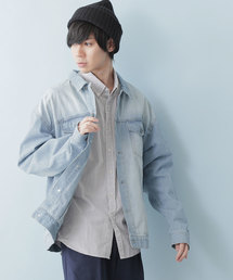 MONO-MART | ビッグシルエットデニムボックスジャケット(10.0oz denim)(デニムジャケット)
